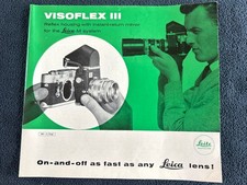 Vintage - Leica - Visoflex III - Brochure