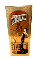 The Great 30's Cointreau EMPTY Collectible Tin Storage Container Display Decor