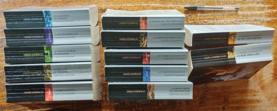 FANTASY David EDDINGS La BELGARIADE T 1 à 5 - La MALLOREE T 1,2,3,4,5 -G. G. KAY - Photo 3/4