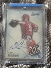 2021 Bowman Sterling Cade Cavalli BSPA-CC Auto | Washington Nationals