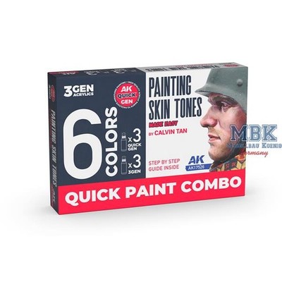 AK Interactive S.L. AK-17526 Painting Skin Tones