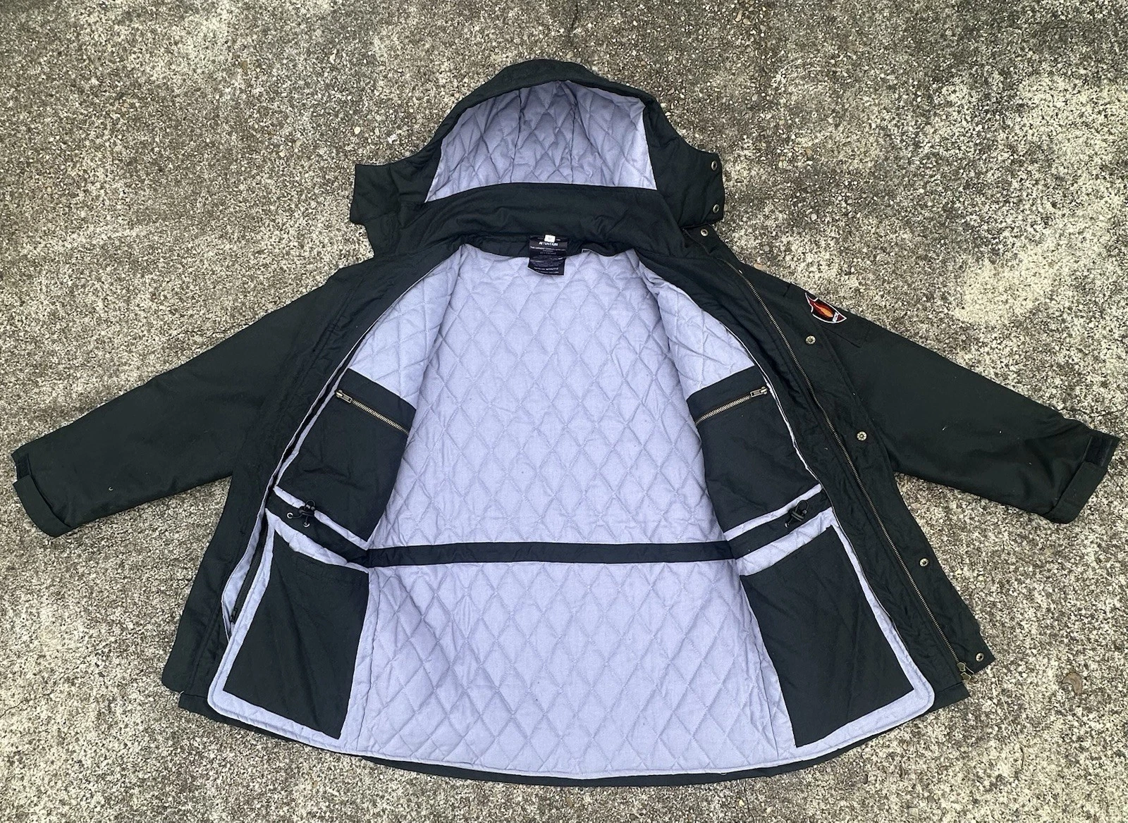 Proactive FR Flame Resistant Insulated Parka -BLACK  (M-4XL) image 3