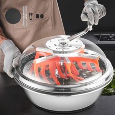 VEVOR Erntemaschine Manuell Knospenblattschneider 42cm Bud Trimmer Hydroponisch