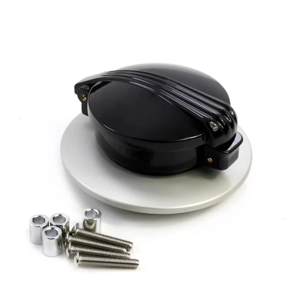 Cubierta de tapa del tanque de combustible de gasolina para motocicleta apta para BMW R NineT R Nine T R9T 2013-2019 Foto 3 de 4