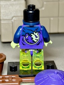 Lego Ninjago Ghost Warrior Pitchfork (70734) njo0145 w/ Stand & Basket