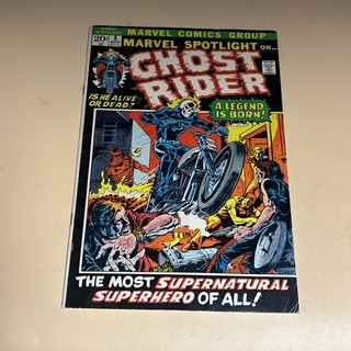 MARVEL SPOTLIGHT #5 1972 1ST APPEARANCE OF GHOST RIDER MARVEL COMICS Fine 6.5
