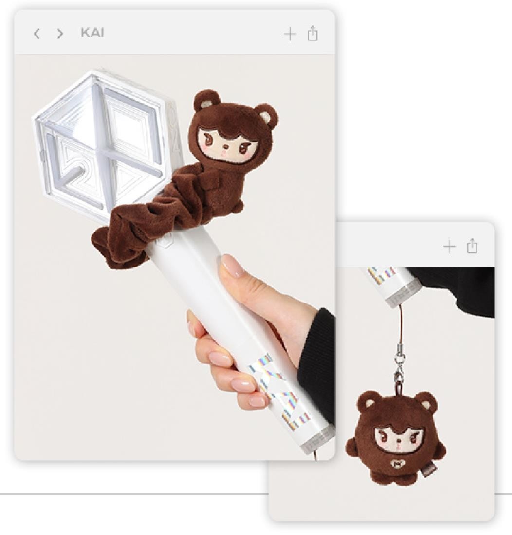 ミュージシャン BIG BEAR / KAI (HERESY LIMITED) 2025 KAI SOLO CONCERT TOUR KAION IN SEOUL EXO OFFICIAL MD NINI
