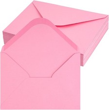 Brief-Umschl&auml;ge, 50 St&uuml;ck Umschl&auml;ge mit Nassklebung, 120 g/m&sup2;, 12,5 x 17,5cm