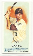 2010 Allen & Ginter Mini A&G Back Jorge Cantu 298