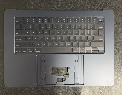 Apple MacBook Air 15 A3241 2025 Top Case Midnight Genuine Keyboard