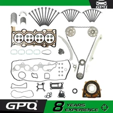 Timing Chain Kit Head Gasket Set For 2003-2011 Ford Focus S Mazda 3 5 2.0L 2.3L