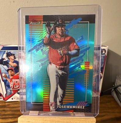 Topps Finest 2026 Jose Ramirez Cleveland Guardians #198 Serial Numbered /199