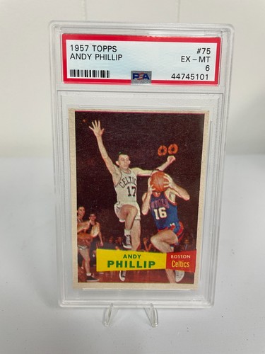Andy Phillip #75 1957 Topps card