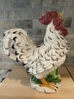Vintage Rooster Pitcher Large Hand Painted Excellent Cond — photo 3