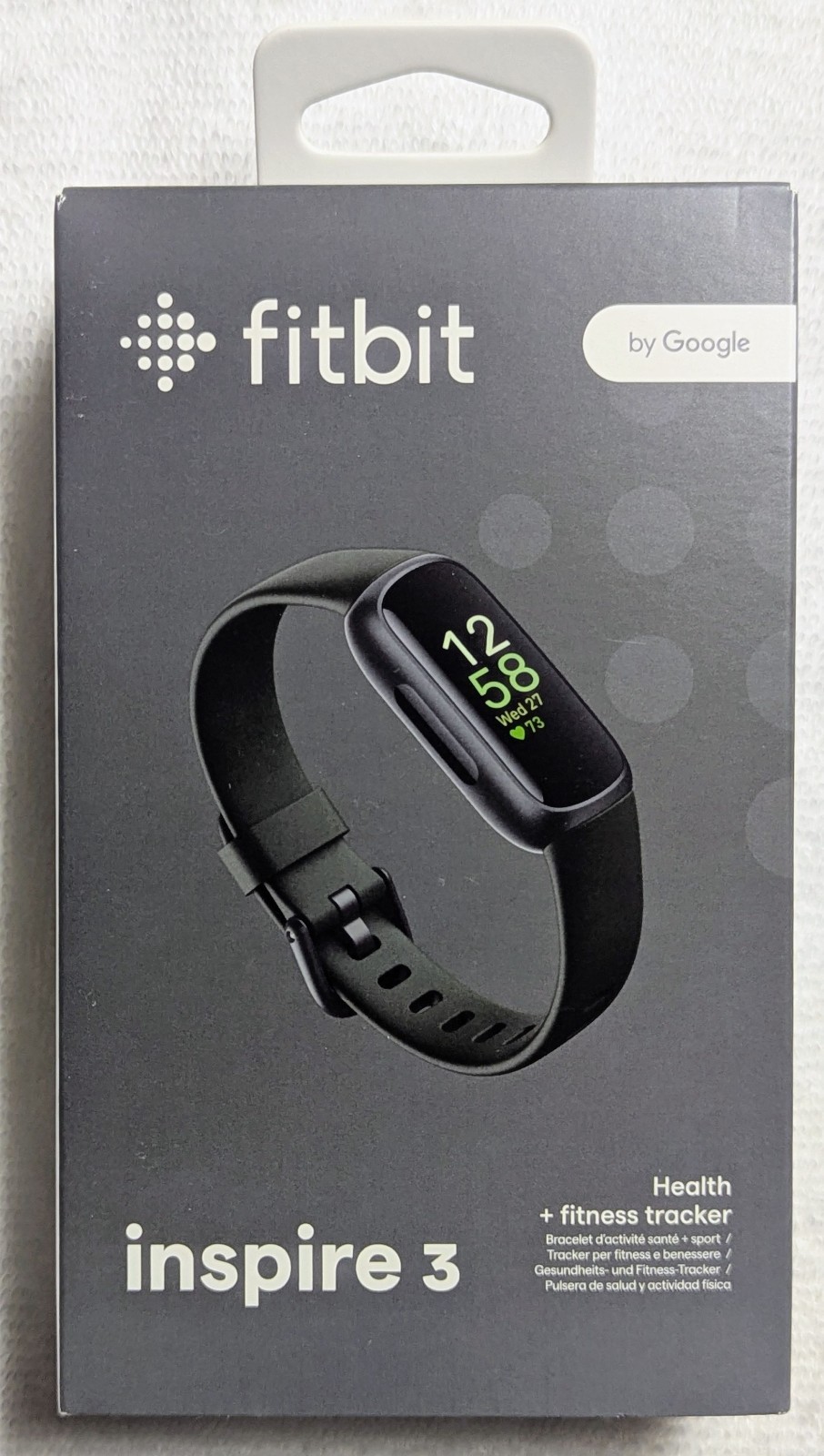 Fitbit Inspire 3 | Health &Fitness Tracker | Heart Rate Monitor | Black | Sealed