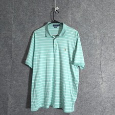 Polo Ralph Lauren Polo Shirt Mens XL Striped Classic Fit Golf Casual Performance