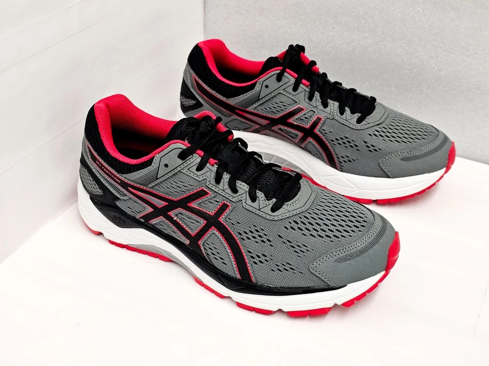 Asics Gel Fortitude Wide 2E Herren Running Walking Grau UK:7 EU:41,5 US:8 / 26,CM - Bild 3 von 4
