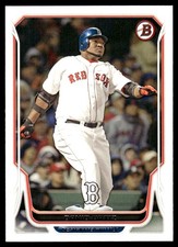 David Ortiz 2014 Bowman #208 Boston Red Sox MLB READ FREE SHIPPING AutographDen