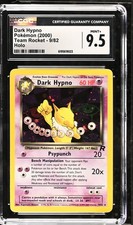 CGC 9.5 MINT+ Dark Hypno 9/82 Team Rocket Holo Pokemon Card