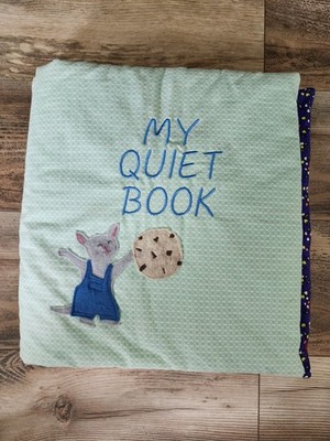 My Quiet Book |Cloth/Fabric Toddler Activity Book | Interactive Educational