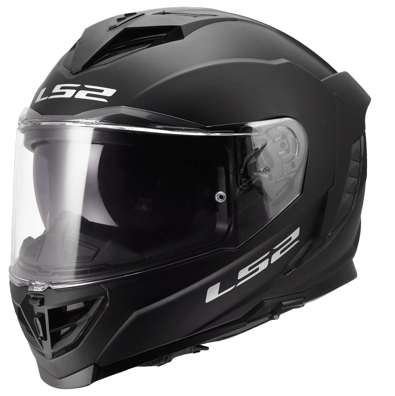 Ls2 Unisex Schwarz Motorradhelm, Ff818 Storm Iii Solid Integralhelm (S) - Bild 2