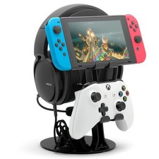 Hanger Headphone Stand, Controller Holder, Phone Dock, Height Adjustable Hook...