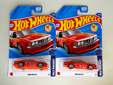 2025 Hot Wheels Mainline BMW 635 CSi Orange 185 Wild Widebody 1/5 LOT OF 2