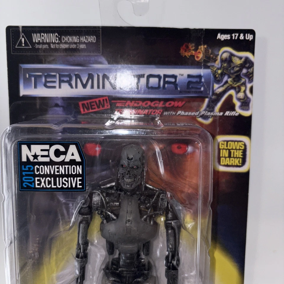 NECA Terminator 2 Endoglow Terminator 2015 Neca Exclusive Glow In The Dark #B - Image 2 of 4