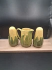 Vintage Shawnee Pottery~Corn Salt & Pepper Shakers~Cream Pitcher