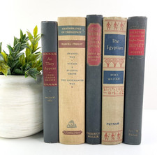 Vintage Hardcover Decor - Lot of 6 random col...