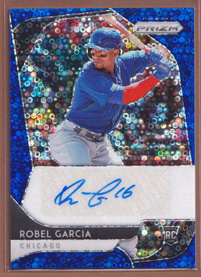 Robel Garcia RC #RA-RO 2020 Panini Prizm Blue Prizm Auto /50-1717