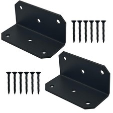 Reliable L Angle Brackets 90 Degree for Wood and Metal Strong Support Structure
