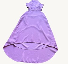 Halston Heritage Size S Purple Lilac Sleeveless Cut Out Halter Dress