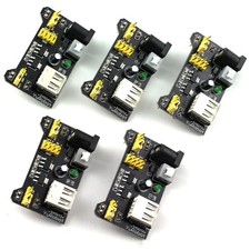 MB102 Breadboard Power Supply Module 5 PCS 3.3V 5V for DIY Voltage Regulator