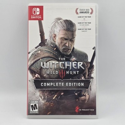 The Witcher 3: Wild Hunt Complete Edition Nintendo Switch CIB
