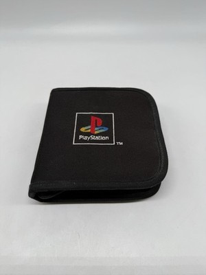 Sony PlayStation 1 - PS1 CD Tasche - Case Wallet - Mappe - Schwarz -Aufbewahrung