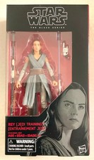 Star Wars Black Series Action Figure - REY JEDI TRAINING  44 - 2016 Hasbro