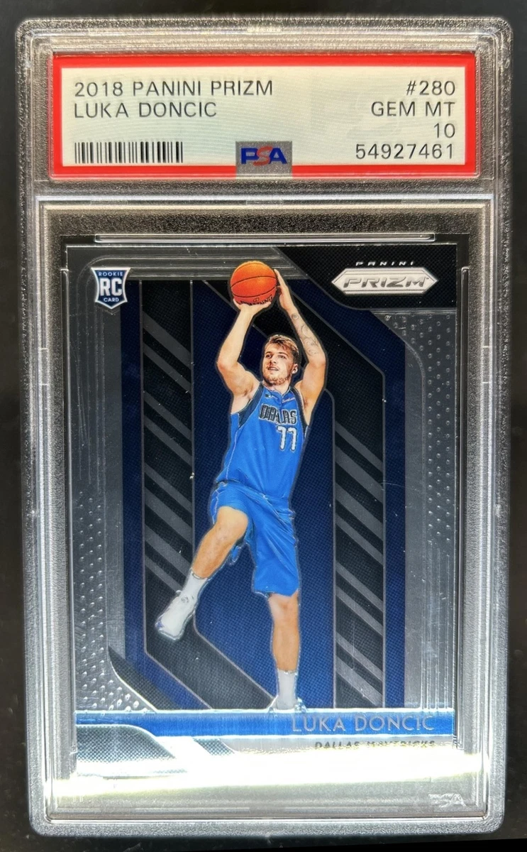 Luka Dončić 10 Graded Basketball Rookie Sports Trading Cards