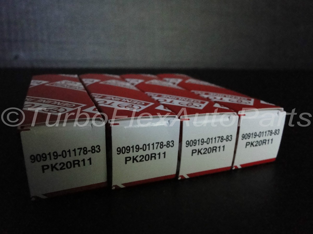 Toyota Genuine OEM 4A-GE Blacktop 20 Valve Spark Plug Set of