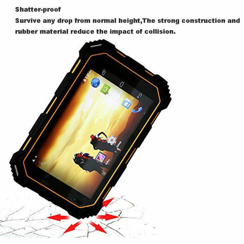 7" Unlocked Android 4G LTE Rugged Smartphone Phone Tablet PC Mobile NFC WIFI HV2 - Image 3 of 4
