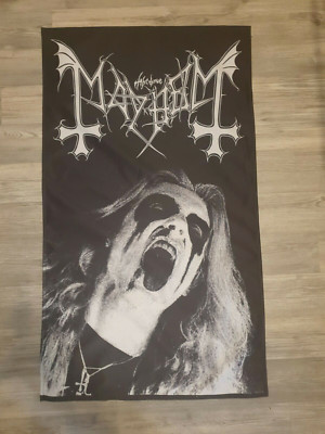 Flag Flagge Poster Black Metal Darkthrone Abruptum