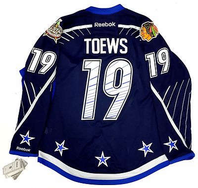 JONATHAN TOEWS CHICAGO BLACKHAWKS REEBOK PREMIER