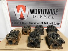 Mercedes Om460 Cylinder Heads. Set Of 6. Part 457-18
