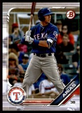 2019 Bowman Draft Diosbel Arias Rookie Texas Rangers #BD-112