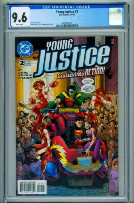 Young Justice #2  1998 - DC -CGC 9.6 - Comic Book-4330292005