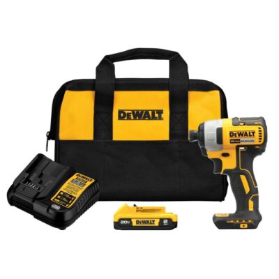 DeWALT 20V (DCF787D1) MAX XTREME Cordless Brushless 1/4 In. Impact Driver Drill