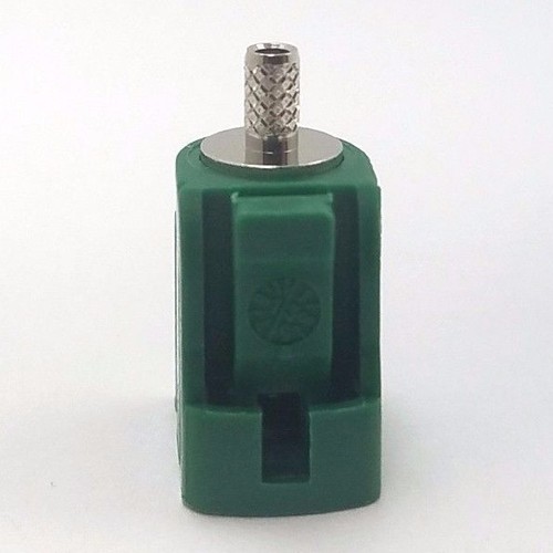10pcs Automotive Fakra SMB Connector Straight Jack Crimp RG174 Green Code E TV1 - Picture 3 of 9