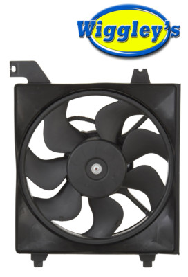 RADIATOR FAN ASSEMBLY HY3115122 FOR 06 07 08 09 10 11 HYUNDAI ACCENT DRIVER SIDE