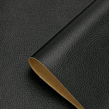 Vinyl Faux Leather Fabric Repair Patch Self-Adhesive Kit for Car Seat Sofa Couch