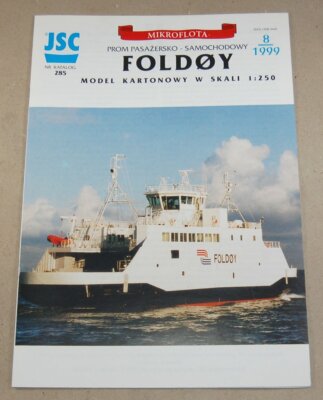 JSC 285 - Hurtigruten Fähre / Fährschiff Foldøy - 1:250